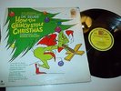 Dr. Seuss' HOW THE GRINCH STOLE CHRISTMAS LP King Leo Boris Karloff EX Vinyl