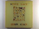 STEVE LACY/BRION GYSIN songs HAT HUT swiss press avant-garde/free jazz LP & 7