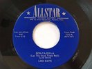 LINK DAVIS BON-TA-RU-LA  ROCKABILLY RARE  45 ALLSTAR LABEL CAJUN