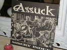 Rare ASSUCK LP VINYL MINT- MISERY INDEX FLORIDA METAL GRIND POLLUTION HARDCORE