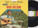 RICK NELSON - Take A City Bride - TOUGH Decca PIC SLEEVE & 45