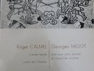 JACQUELINE EYMAR - HONEGGER / MIGOT - CALMEL  /CANF