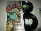 RADHA KRISHNA TEMPLE - 2 x UK APPLE 1969/70 SINGLES WITH P/S
