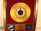Status Quo, Rockin' All Over The World, Gold Record, Schallplatte, Award, platin
