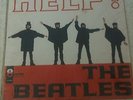 THE BEATLES 1965 LP HELP..VERY RARE BLUE ODEON FROM BRAZIL..MONO..V/G AUDIO