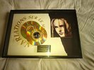DISQUE D'OR   Vanessa Paradis 29x40 Variations sur le même t'aime . oct 90 db or