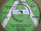 JIMMY RUFFIN   I'LL SAY FOREVER MY LOVE ** 1967 TAMLA MOTOWN DEMO 45 TMG 649