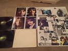 THE BEATLES WHITE ALBUM UK STEREO APPLE DBL LP STAMPED COVER POSTER PICTURES