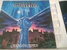 MANIA changing times LP Promo 1989 NOISE N0139-1