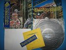 IRON MAIDEN LP Somewhere In Time w/Poster,Sticker,Booklet,7