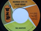 MONITORS: NUMBER ONE IN YOUR HEART / GREETINGS - 1966 NM NORTHERN SOUL 45rpm