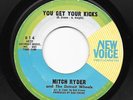 Northern Soul 45 MITCH RYDER You Get Your Kicks/Takin' All I Can Get HEAR