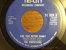 Northern Soul - The Perfections - Girl you better hurry - Tri-City Original