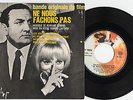 EP BOF NE NOUS FACHONS PAS - LINO VENTURA MIREILLE DARC LAUTNER - 1966 - EX/EX
