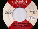 60s NORTHERN SOUL/DEEP JEAN WELLS WITH YOUR LOVE & WHAT U GOT + MERCY CALLA ORIG
