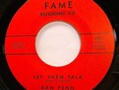 Soul 45 - Dan Penn - Let them talk - Mint-