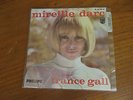 disque vinyles 45t biem philips mireille darc en duo avec france gall rare