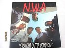 NWA Straight Outta Compton Dre, Easy, Cube 2002 Re-Issue  Double LP Vinyl Record
