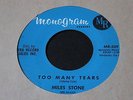 Miles Stone   Too Many Tears / Pop the Whip   Monogram R&B northern soul 45 HEAR