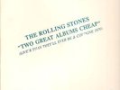 ROLLING STONES-3-LP-TWO GREAT ALBUMS ....OBR-COL.- COLOGNE 70-100 COP. TOPRAAR 