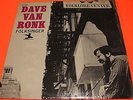 DAVE VAN RONK   FOLKSINGER LP   NEAR MINT ORIGINAL PRESS