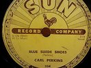 78 RPM Carl Perkins SUN 234 Blue Suede Shoes  ROCKABILLY
