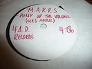 MARRS 7'' PUMP UP THE VOLUME 4AD WHITE LABEL TEST PRESSING PROMO
