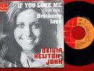 OLIVIA NEWTON JOHN IF YOU LOVE ME/BROTHERLY LOVE 1974 UNIQUE EXYU 7“ PS N/MINT