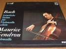 Philips 835 272/74 AY hifi stereo ED1 Bach 6 CELLO suites MAURICE GENDRON 3LP bx