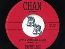 RODNEY LAY with the BLAZERS-Little Orphan Annie/It's All Over -Rare Rocker 45