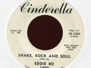 EDDIE BO Shake Rock and Soul on Cinderella Promo R&B 45 Hear