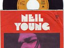 neil young time fades away rare unique cov. 7' ps 45 rpm record 1973 yugoslavia