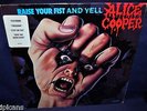 ALICE COOPER RARE SEALED LP RAISE YOUR FIST 1987 USA 1STPRESS NO CUTS OR BARCODE