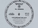 D.J. ROGERS Love Brought Me Back COLUMBIA 12