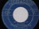 Black Gospel 45 OUTSTANDING FIVE Let Jesus Fix It PALLADIUM HEAR