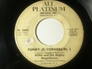 WILLIE AND THE MIGHTY MAGNIFICENTS- funky (8) corners pt. 1 / pt. 2-ALL PLATINUM