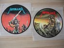 Metallica 2 LP (Picture Discs) - Masters of Evil 1987 EVIL Records  Slayer,Death