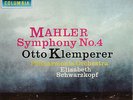 *** MAHLER No.4  #  KLEMPERER / SCHWARZKOPF  - COLUMBIA B/S - SAX 2441   ***