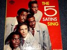 THE FIVE  5 SATINS SING DOO WOP LP EMBER 100 ORIGINAL MONO 1957 RARE