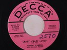 JOHNNY CARROLL: Crazy, Crazy Lovin' / Hot Rock 45 (dj, #ol) rare Rockabilly