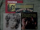 THE DOORS-5 LP LOT-THE DOORS (TAN & RED LABEL),L.A. WOMAN,MORRISON HOTEL,BEST OF