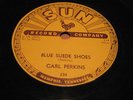 CARL PERKINS BLUE SUEDE SHOES ON SUN RECORDS # 234 VG+ 78 RPM RECORD.