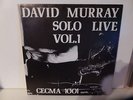LP David Murray Solo Vol.1 Made in Italy 1980
