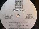 Von Love Momentary Laps of Reason Soo Deff rare random rap 12