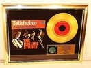 Rolling Stones, Satisfaction, mit Cover, Gold Record, goldene Schallplatte Award