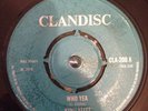 King Stitt - Who Yea Clancy Eccles Mr Midnight Skinhead Reggae 7