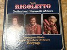 VERDI RIGOLETTO Sutherland - Pavarotti - Milnes - Bonynge - London ffrr - 3LP