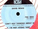 DAVID BOWIE 1972 NEW ZEALAND NZ PYE CANT HELP 4 TRACK WITH COMPANY SLEEVE RARE