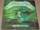 METALLICA Ride The Lightning LP Limited Edition Import Red Vinyl