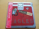 EAGLES LIVE JAPAN ORIGINAL 2LP AUDIOPHILE  EX+ USA SELLER